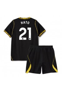 Chelsea Jorrel Hato #21 Jalkapallovaatteet Lasten Vieraspeliasu 2026-27 Lyhythihainen (+ Lyhyet housut)